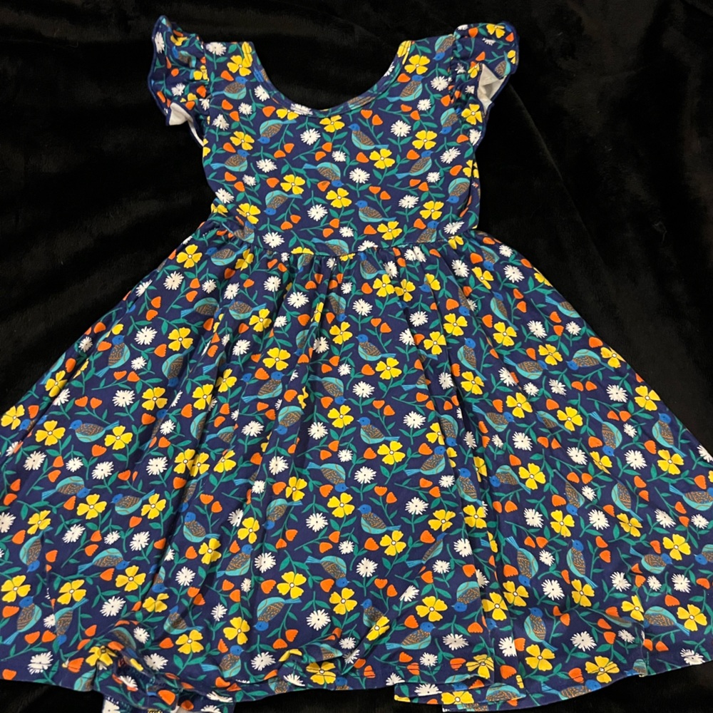 Dot dot smile super soft flutter sleeve dress size 3/4